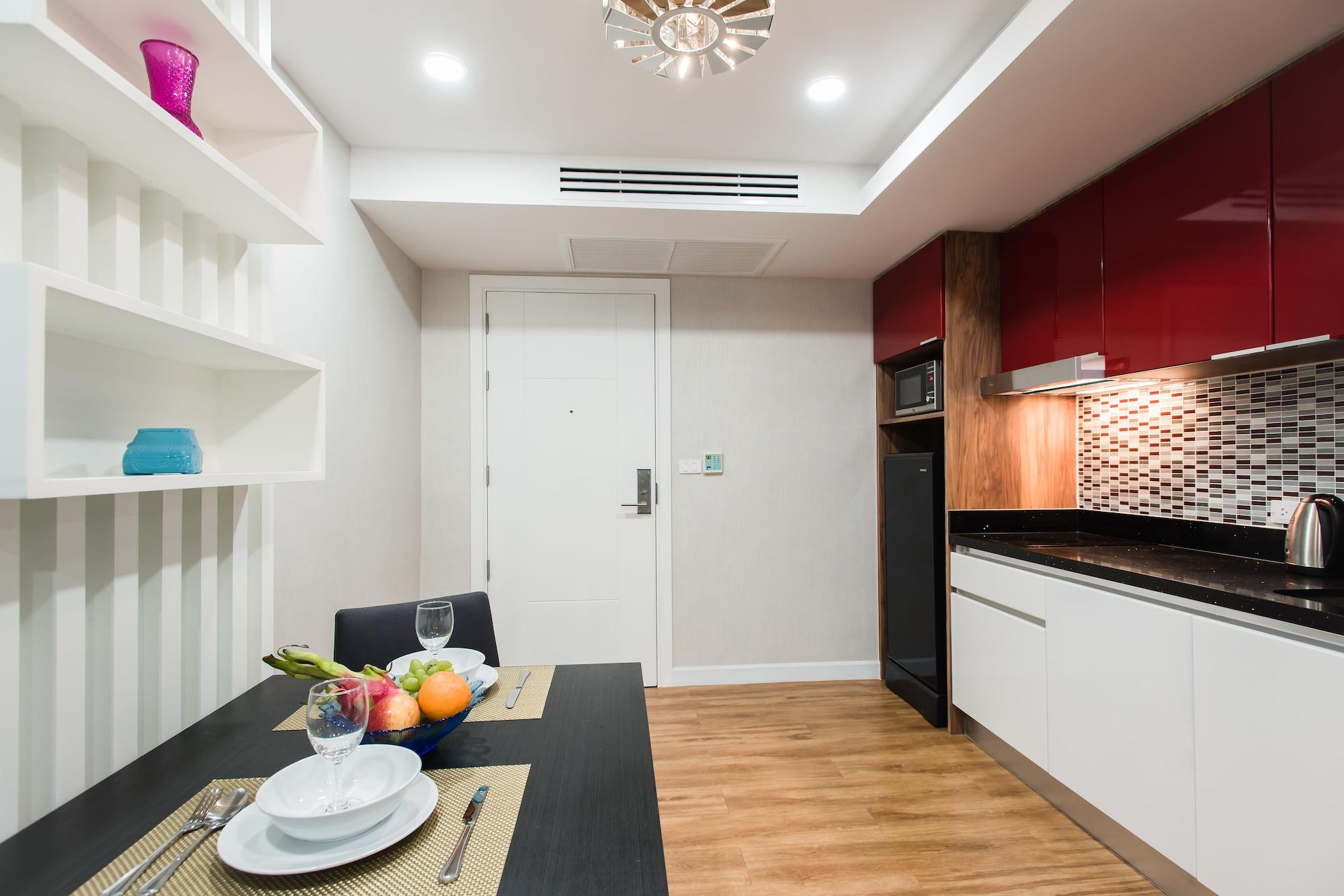 Ferienwohnung Dusit Grand Park Jomtien Beach Exterior foto