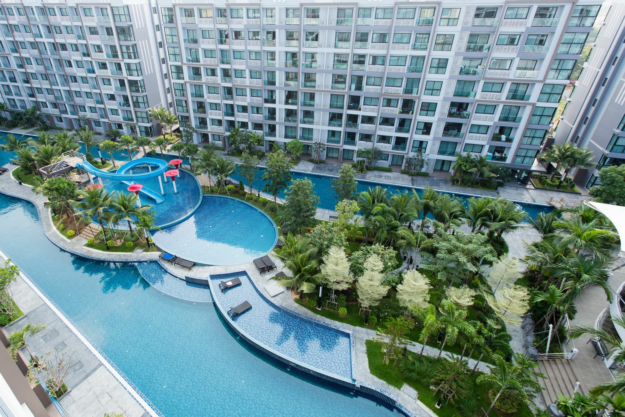 Ferienwohnung Dusit Grand Park Jomtien Beach Exterior foto
